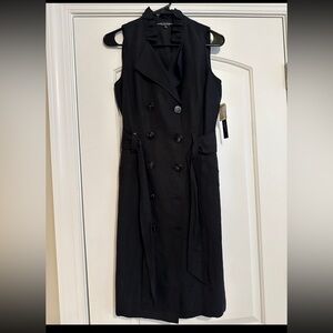 Isabella Demarco tahari levine black dress sz small NWT